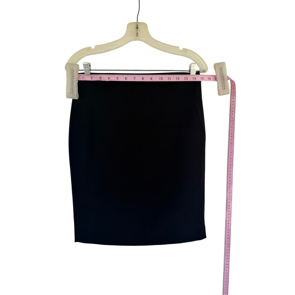 Express Black Pencil Skirt Tailored High Waist Size 6
